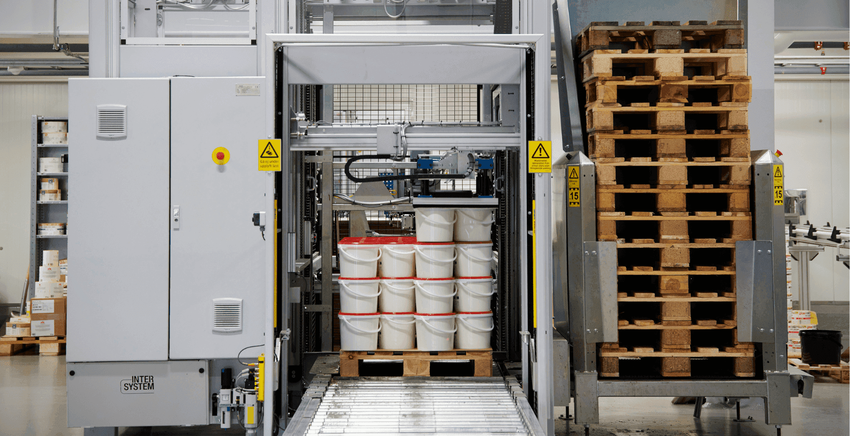 Layer palletising