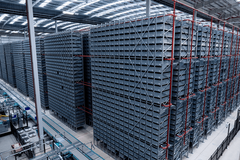 warehousing shelving system