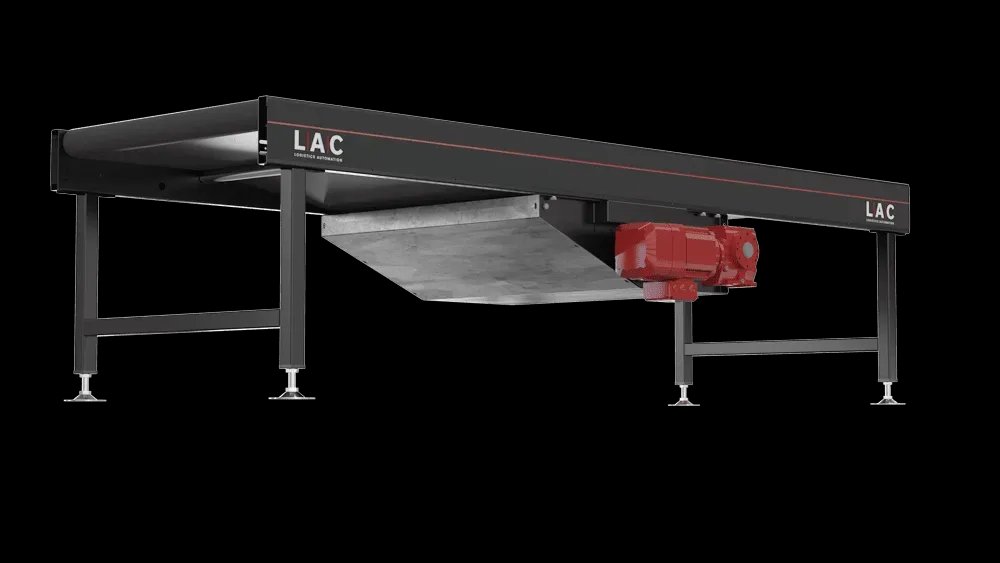 underslung drive conveyor unit with lower mounted motor