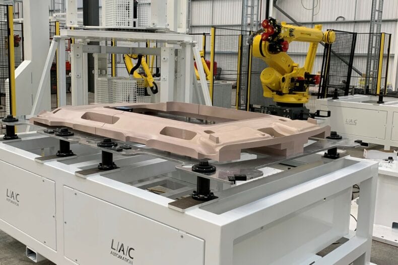 Bespoke automation equipment designed and manufactured by LAC Logistics Automation