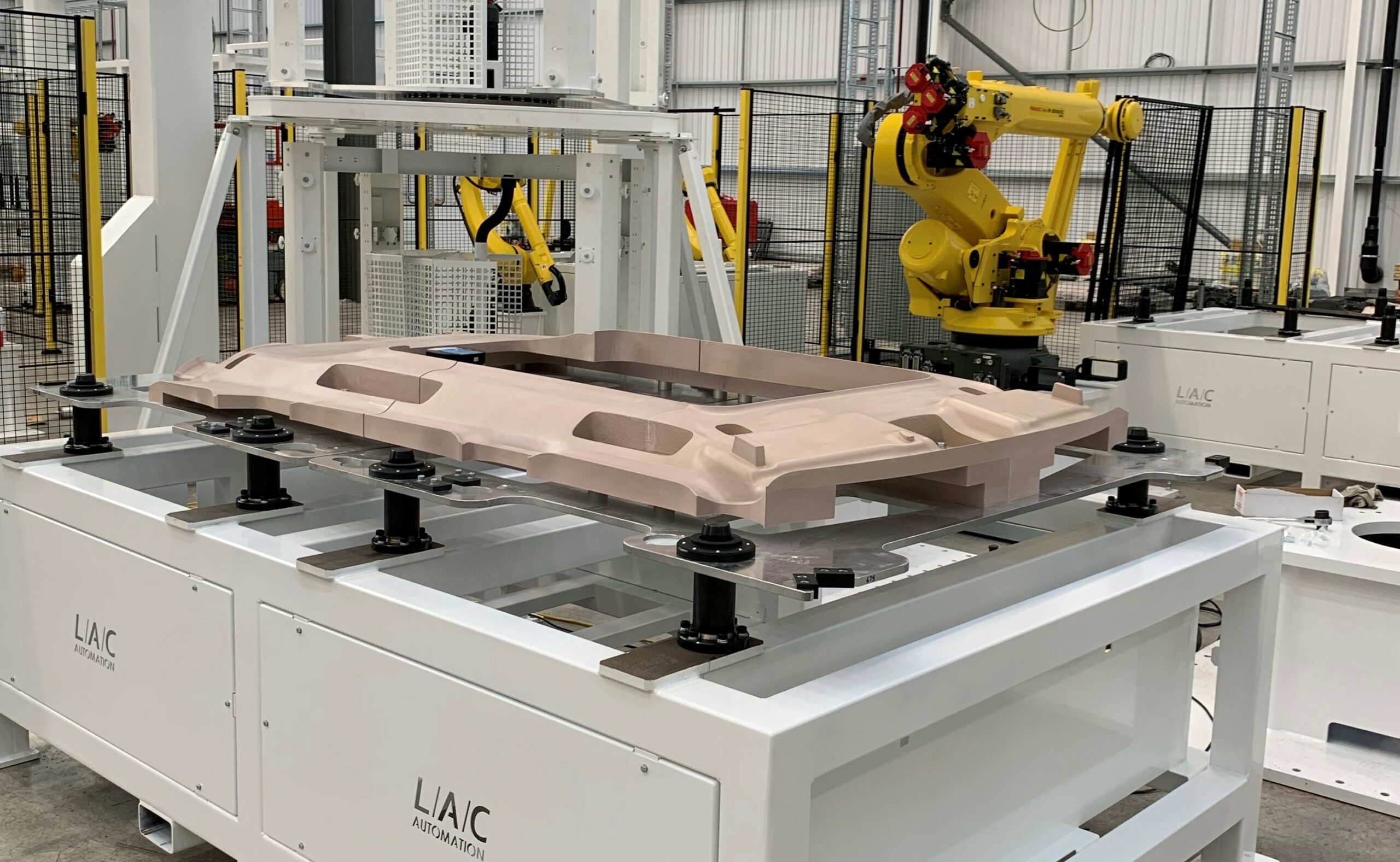 Bespoke automation equipment designed and manufactured by LAC Logistics Automation