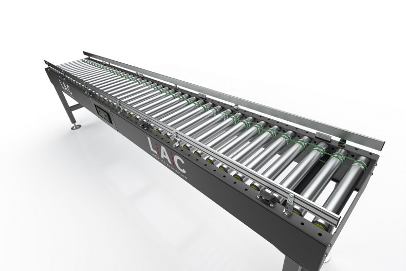 Zero line pressure conveyor system at LAC Logistics automation