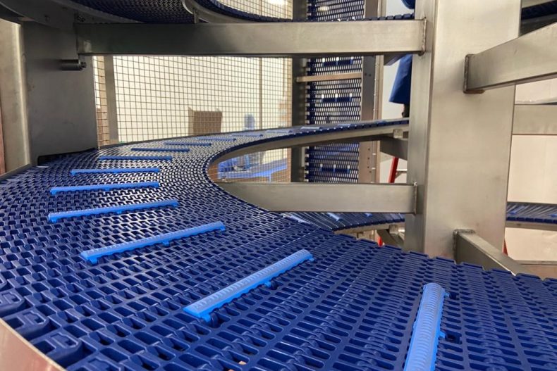 Conveyor systems used in the food industry.